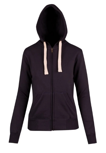 Picture of RAMO, Ladies Heavy Zip Fleece Hoodie